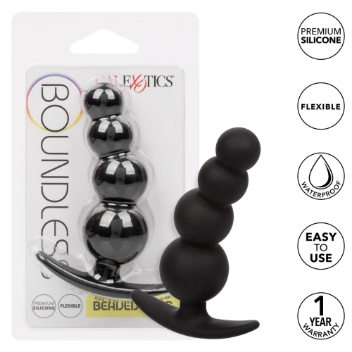 Silicone Anal Toy - Small Rosary Calexotics Beaded Plug [7]