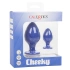 Set of 2 silicone anal dilators Cheeky blue [13]
