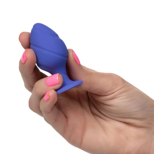 Set of 2 silicone anal dilators Cheeky blue [7]