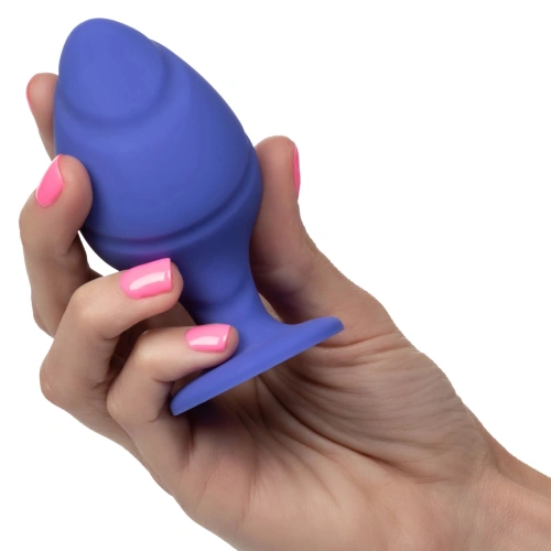 Set of 2 silicone anal dilators Cheeky blue [8]