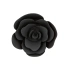 Silicone butt plug rose Calexotics Forbidden black [1]