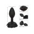 Silicone butt plug rose Calexotics Forbidden black [7]
