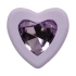 2 pcs. silicone expanders with crystal First Time purple [2]