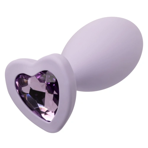 2 pcs. silicone expanders with crystal First Time purple [3]