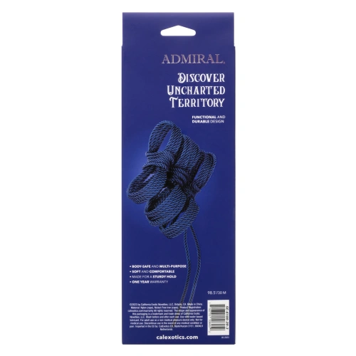 Bondage rope Calexotics Admiral 30 meters blue [3]