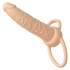 Dilyana Performance Dual Penetrator rechargeable silicone anal dildo with double cock ring