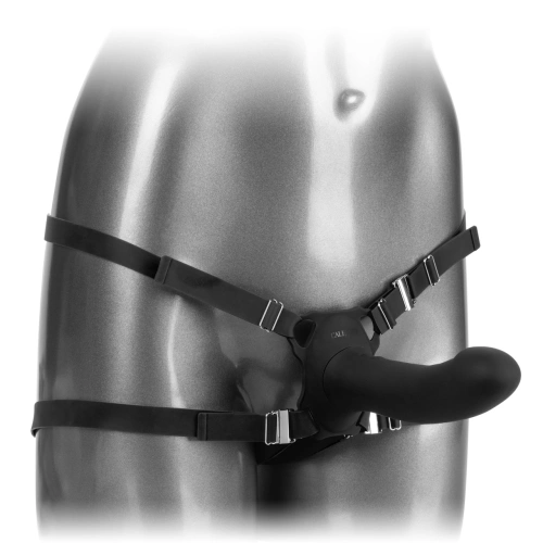 Strap-on with remote and vibrating dildo Her Royal Harness Me2 [1]
