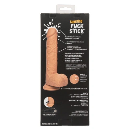 Nina - Rechargeable silicone dildo with vibration and ejaculation Squirting Fuck Stick [19]