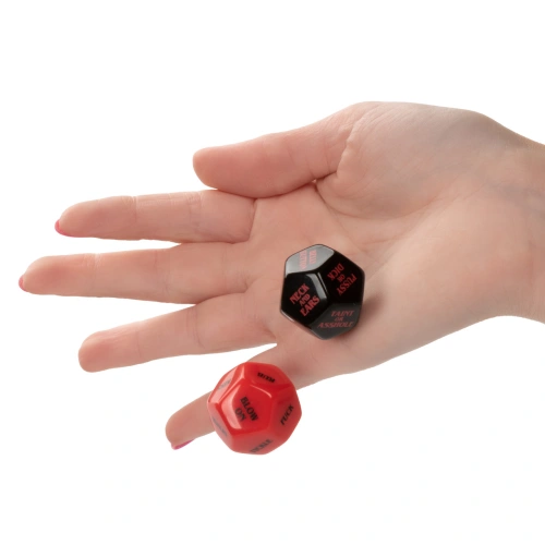 Ralica Love dice Roll PLay in black and red [3]