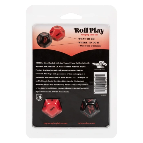 Ralica Love dice Roll PLay in black and red [7]