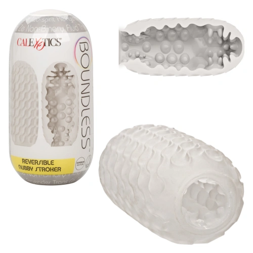 Nina - Boundless Nubby Stroker Two-Face Embossed Masturbator [9]