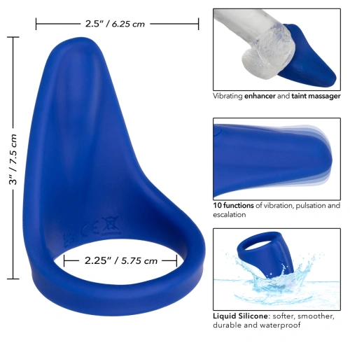 Dilyana- Rechargeable vibrating penis ring Admiral [11]