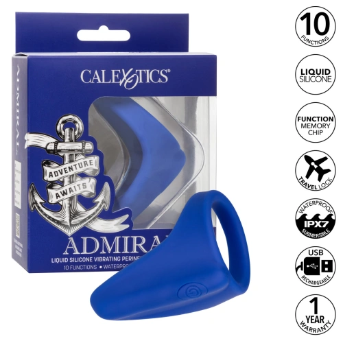 Dilyana- Rechargeable vibrating penis ring Admiral [15]