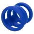 Triple penis ring made of silicone Admiral Triple Cock Cage blue [6]