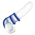 Triple penis ring made of silicone Admiral Triple Cock Cage blue [8]