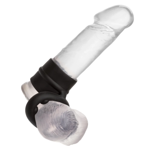 Nina - Alpha Dual Magnum Ring silicone double fastener black [1]