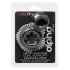 Nina - Alpha Dual Magnum Ring silicone double fastener black [11]