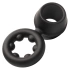 Nina - Alpha Dual Magnum Ring silicone double fastener black [2]