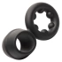 Nina - Alpha Dual Magnum Ring silicone double fastener black [5]