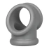 Alpha silicone penis and testicle clamp [1]