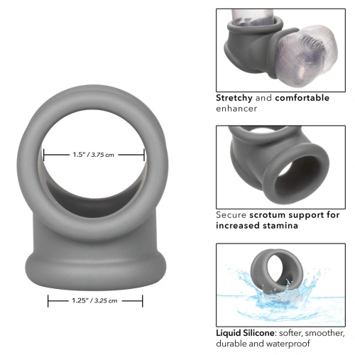 Alpha silicone penis and testicle clamp [8]