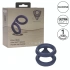 Nina - Viceroy Dual Ring Calexotics Silicone Penis and Testicle Clamp [11]