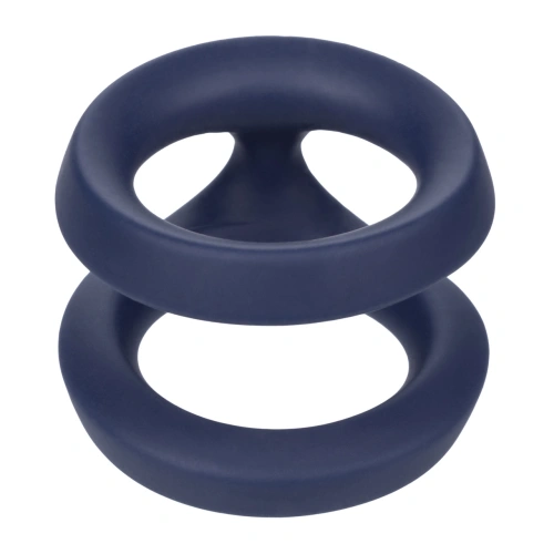 Nina - Viceroy Dual Ring Calexotics Silicone Penis and Testicle Clamp [6]