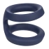 Nina - Viceroy Dual Ring Calexotics Silicone Penis and Testicle Clamp