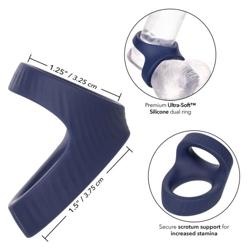 Viceroy double silicone penis and testicle clamp [9]