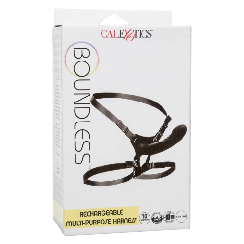 Veronica New Boundless Rechargeable Vibrating Unisex Strap-On Belt [10]