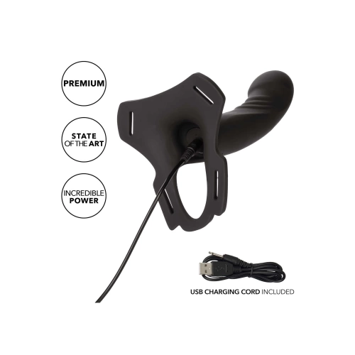 Veronica New Boundless Rechargeable Vibrating Unisex Strap-On Belt [6]
