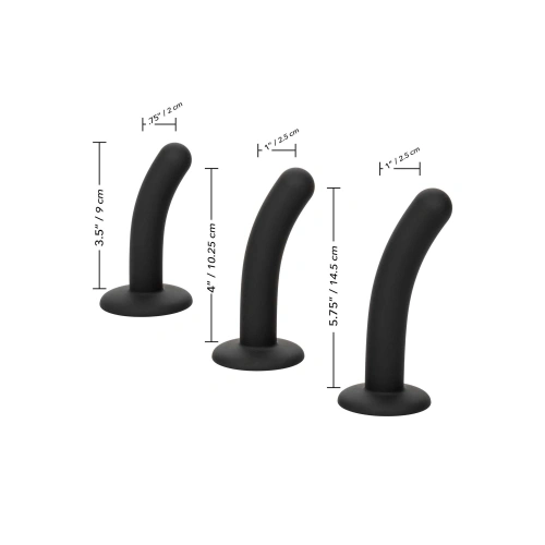 Dilyana Adjustable strap-on belt with 3 boundless silicone pegging kit [8]