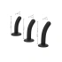 Dilyana Adjustable strap-on belt with 3 boundless silicone pegging kit [8]