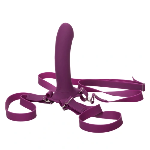 Her Royal Harness Rumbler silicone strap-on vibrating dildo [1]