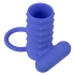 Nina - Endless Desires Silicone Vibrating Penis Enlarger Blue [6]