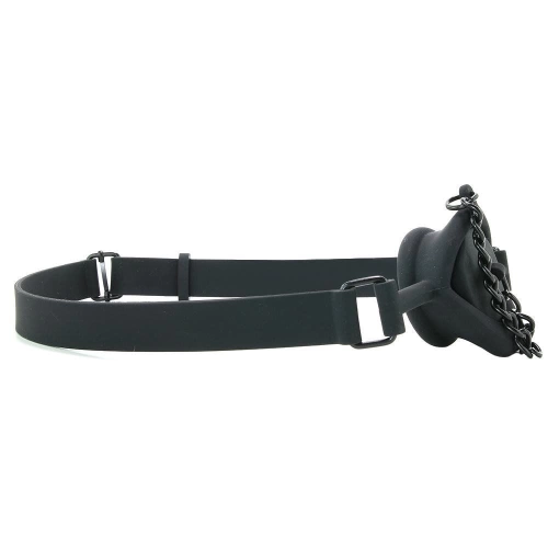 Silicone mouthpiece Stopper Gag black [2]