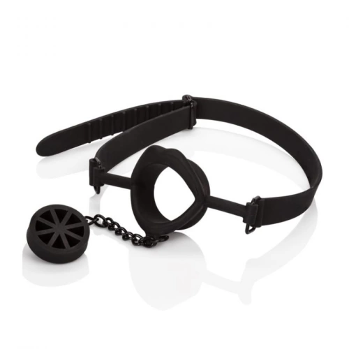 Silicone mouthpiece Stopper Gag black [3]
