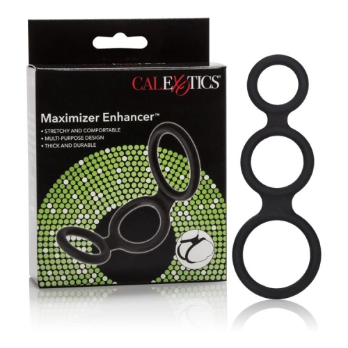 Triple Silicone Cock Ring Maximizer [2]