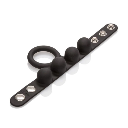 Cock Ring with Testicle Weights Ball Stretcher [1]