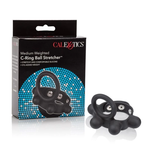 Cock Ring with Testicle Weights Ball Stretcher [2]