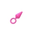 Small Butt Plug made of 100% silicone Candy Plug Sweet pink [1]