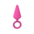 Small Butt Plug made of 100% silicone Candy Plug Sweet pink