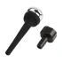 Black Mont Silicone Shower Head 4.4" [3]