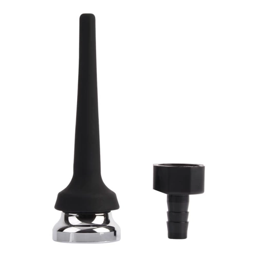 Black Mont Silicone Shower Head 4.4"