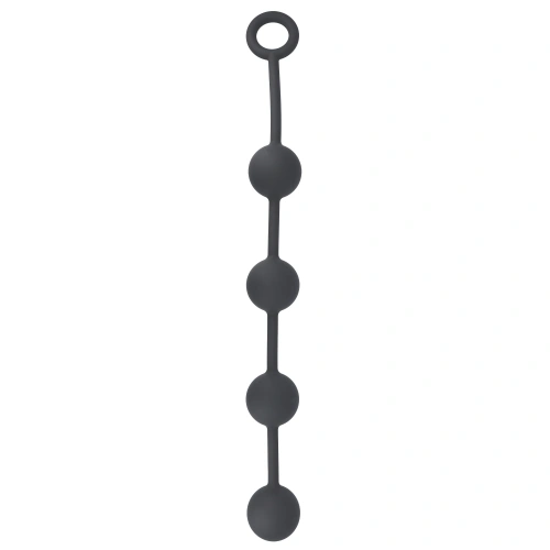 Anal rosary made of silicone Black Mont L black [1]