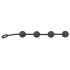 Anal rosary made of silicone Black Mont L black [3]