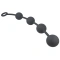 Anal rosary made of silicone Black Mont L black