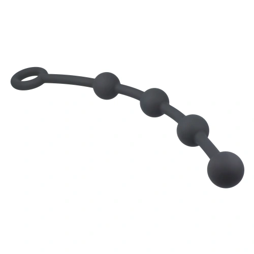 Anal rosary made of silicone Black Mont S black [3]