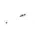 Set of 4 magnetic clips - Sins Inquisition metal nipple balls [3]