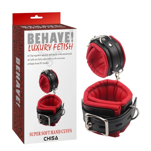 Soft Handcuffs Behave! Luxury Fetish [1]